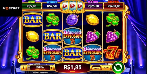 Jogue Diamond Explosion 7s no Mostbet Casino