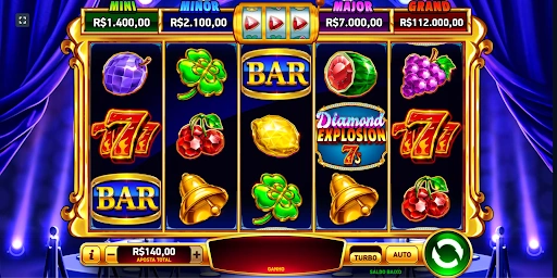 Diamond Explosion 7s Slot — Обзор e Jogo por Dinheiro